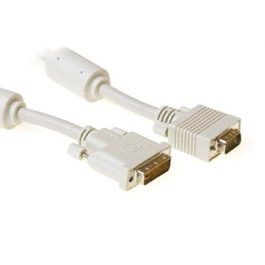 Cable DVI-A a VGA Macho/Macho. Alta Calidad - 2m