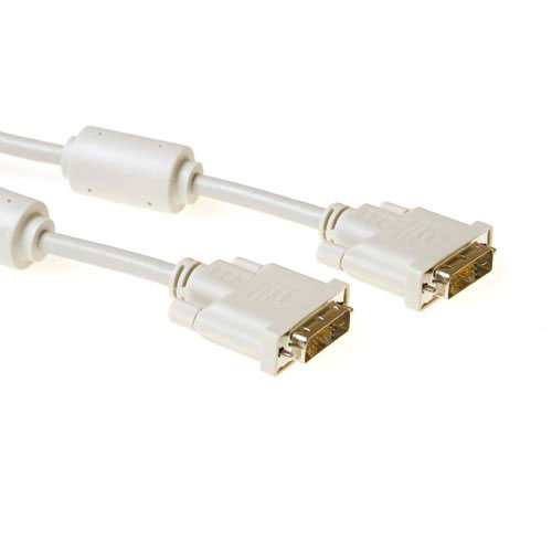 Cable DVI-D Single Link Macho/Macho. Alta Calidad - 2m