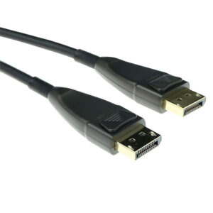 Cable DisplayPort Fibra/Cobre híbrido Macho/Macho - 30m