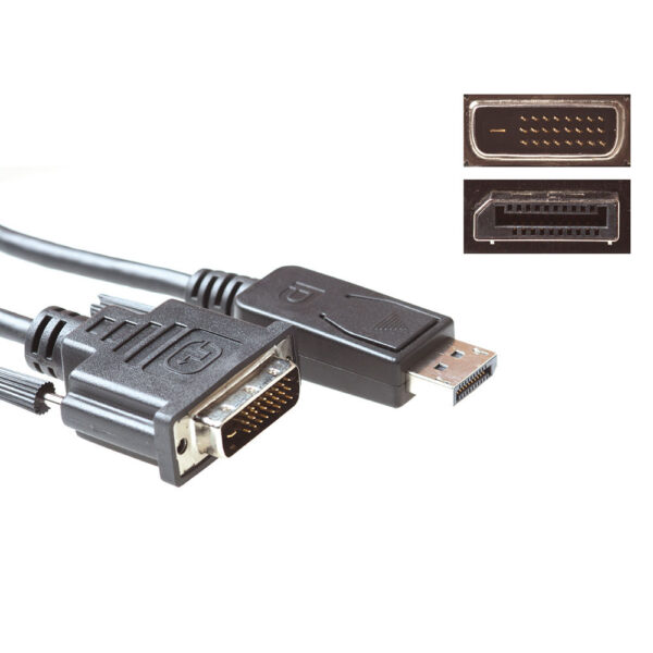 Cable DisplayPort a DVIMacho/Macho - 5m
