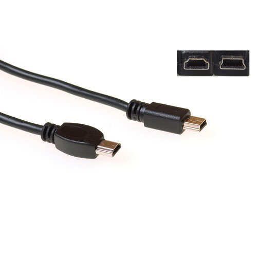 Cable Mini USB a Mini USB Macho/Macho - 2m