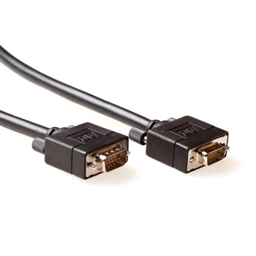 Cable VGA Alto Rendimiento Macho/Macho - 0.5m