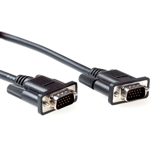 Cable VGA Macho/Macho negro - 3m