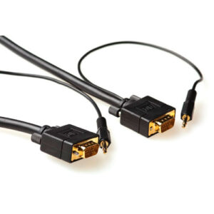 Cable VGA+Audio Alto Rendimiento Macho/Macho - 15m