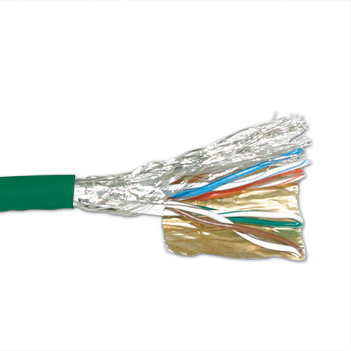 Cable de Red CAT6 S/FTP Snagless LSZH Verde - 305m