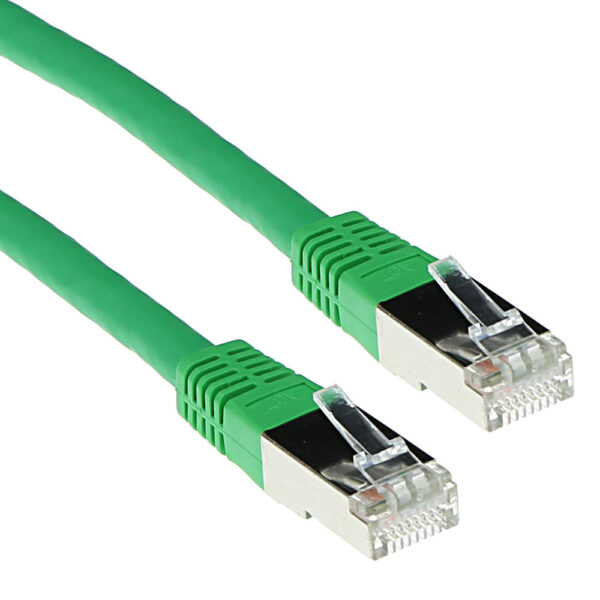 Cable de Red RJ45 CAT5E F/UTP Verde - 1.5m