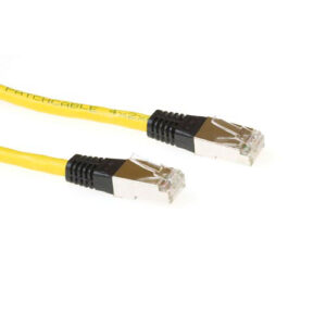 Cable de Red RJ45 CAT6 S/FTP Snagless LSZH Amarillo - 3m