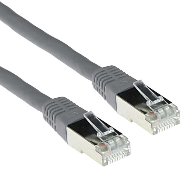 Cable de Red RJ45 CAT6 S/FTP Snagless LSZH Gris - 3m