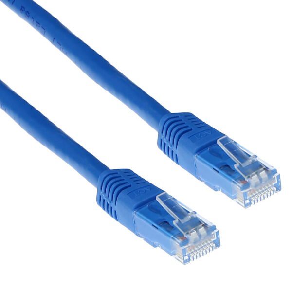 Cable de Red RJ45 CAT6 U/UTP Azul - 1.5m