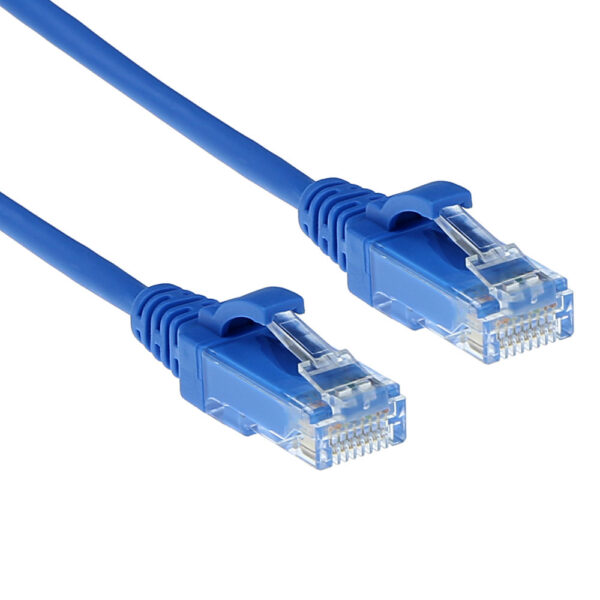 Cable de Red RJ45 CAT6 U/UTP LSZH Azul - 1.5m