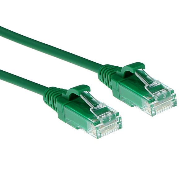 Cable de Red RJ45 CAT6 U/UTP LSZH Verde - 1.5m