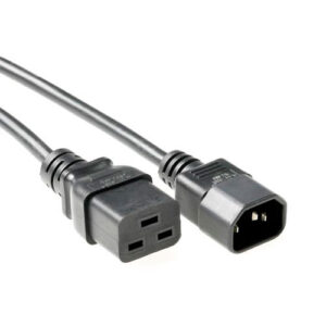 Cable de alimentación C14 a C19 Negro - 2m