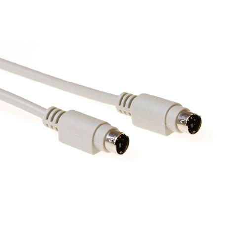 Cable de conexión de Teclado/Ratón PS2 Macho/Maxcho - 1.80m