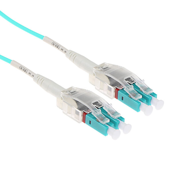 Cable de fibra óptica 50/125 OM3multimodo Polarity Twist Conector LC - 0.5m