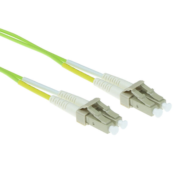 Cable de fibra óptica 50/125 OM5 Multimodo Dúplex LSZH Conector LC - 1m