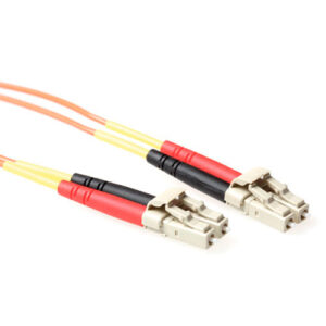 Cable de fibra óptica 62.5/125 OM1 Multimodo Dúplex LSZH Conector LC/LC - 10m
