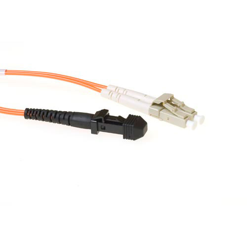 Cable de fibra óptica 62.5/125 OM1 Multimodo Dúplex LSZH Conector MTRJ/LC - 10m