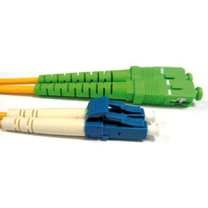 Cable de fibra óptica 9/125 OS2 Monomodo Dúplex SC/APC8 a LC/PC - 5m