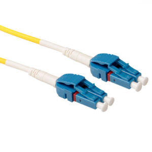 Cable de fibra óptica Uniboot 9/125 OS2 Monomodo G657A Dúplex LSZH Conector - 5m
