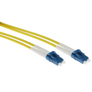 Cable de fibra óptica reforzado 9/125 OS2 Monomodo Dúplex Conector LC/LC - 5m