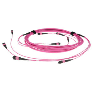 Cable troncal de 4 fibras MTP/MPO hembra OM4 50/125 multimodo. Polaridad A - 5m