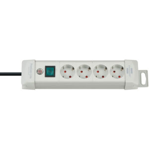 Regleta con 4 tomas de corriente con interruptor - 1.8m